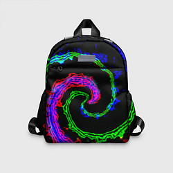 Детский рюкзак Тай-дай электро, цвет: 3D-принт