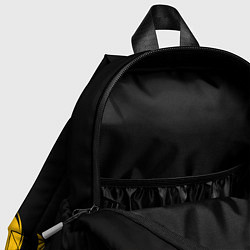 Детский рюкзак Кот рокер - огонь, цвет: 3D-принт — фото 2