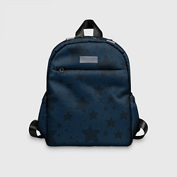 Детский рюкзак Большие звезды чёрно-синий