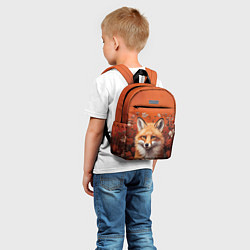 Детский рюкзак Рыжий лисёнок, цвет: 3D-принт — фото 2