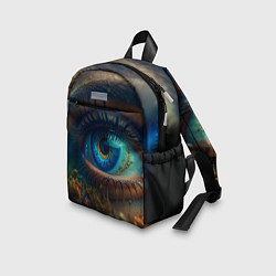 Детский рюкзак Неоновый глаз, цвет: 3D-принт — фото 2
