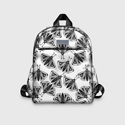 Детский рюкзак Butterflies - gothic pattern, цвет: 3D-принт
