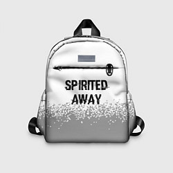 Детский рюкзак Spirited Away glitch на светлом фоне: символ сверх, цвет: 3D-принт