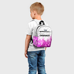 Детский рюкзак Daewoo pro racing: символ сверху, цвет: 3D-принт — фото 2