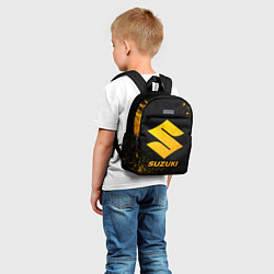 Детский рюкзак Suzuki - gold gradient, цвет: 3D-принт — фото 2