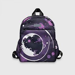 Детский рюкзак Фиолетовый космос - нейросеть