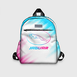 Детский рюкзак Jaguar neon gradient style, цвет: 3D-принт