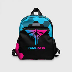 Детский рюкзак The Last Of Us - neon gradient, цвет: 3D-принт