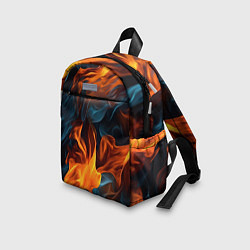 Детский рюкзак Пламя огня, цвет: 3D-принт — фото 2