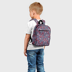 Детский рюкзак Геометрические детальки, цвет: 3D-принт — фото 2