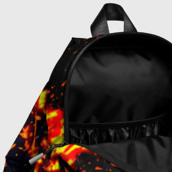 Детский рюкзак Cs go огненные стиль, цвет: 3D-принт — фото 2