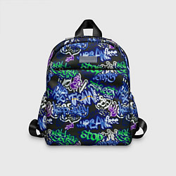 Детский рюкзак Граффити паттерн, цвет: 3D-принт