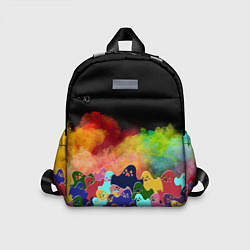 Детский рюкзак Приведения из дыма, цвет: 3D-принт