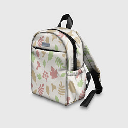 Детский рюкзак Осень - бежевый 3, цвет: 3D-принт — фото 2