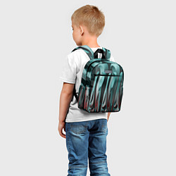 Детский рюкзак Металлический рельеф, цвет: 3D-принт — фото 2