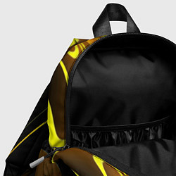 Детский рюкзак Предупреждающая осиная расцветка, цвет: 3D-принт — фото 2