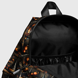 Детский рюкзак Тыквы в шляпах на хеллоуин, цвет: 3D-принт — фото 2