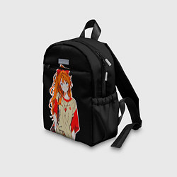 Детский рюкзак Аска школьница - Евангелион, цвет: 3D-принт — фото 2