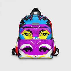 Детский рюкзак Eyes - pop art - neural network