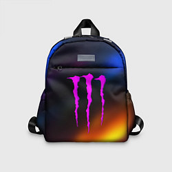 Детский рюкзак Monster energy gradient color, цвет: 3D-принт