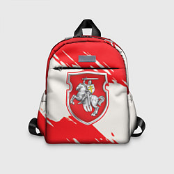 Детский рюкзак Belarus герб краски, цвет: 3D-принт