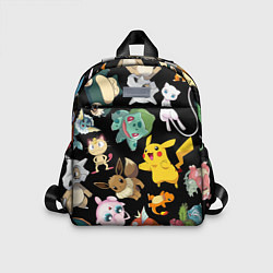 Детский рюкзак Пикачу и другие покемоны, цвет: 3D-принт