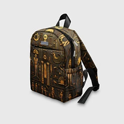 Детский рюкзак Арт в стиле египетских письмен, цвет: 3D-принт — фото 2