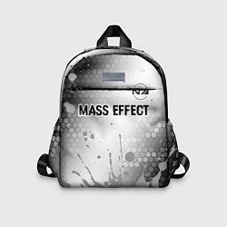 Детский рюкзак Mass Effect glitch на светлом фоне посередине