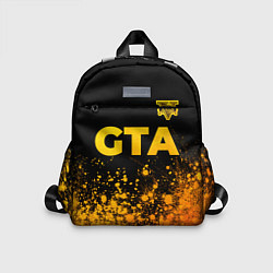 Детский рюкзак GTA - gold gradient посередине