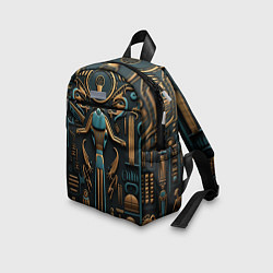 Детский рюкзак Орнамент в стиле египетской иероглифики, цвет: 3D-принт — фото 2