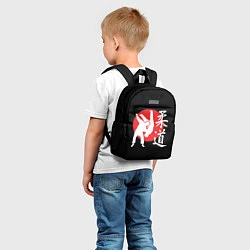Детский рюкзак Боевой бросок дзюдо, цвет: 3D-принт — фото 2