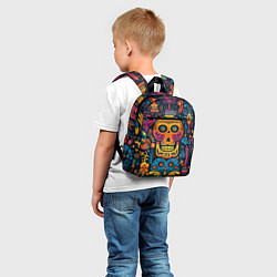 Детский рюкзак Узор в мексиканском стиле, цвет: 3D-принт — фото 2