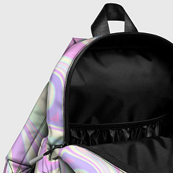 Детский рюкзак Абстракция розовая плазма, цвет: 3D-принт — фото 2
