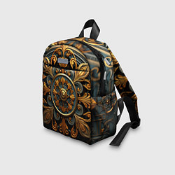 Детский рюкзак Круглый орнамент в викингском стиле, цвет: 3D-принт — фото 2