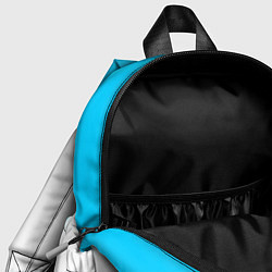 Детский рюкзак Dark Souls neon gradient style вертикально, цвет: 3D-принт — фото 2