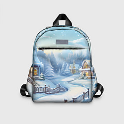 Детский рюкзак Снежная тропинка, цвет: 3D-принт