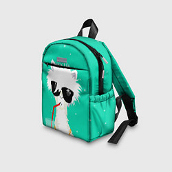 Детский рюкзак Лама - альпака на чиле, цвет: 3D-принт — фото 2