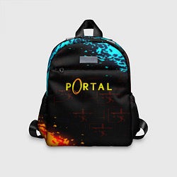 Детский рюкзак Portal x Half life, цвет: 3D-принт