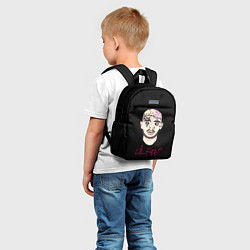 Детский рюкзак Lil Peep rap music, цвет: 3D-принт — фото 2