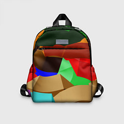 Детский рюкзак Пластиковые чешуйки, цвет: 3D-принт