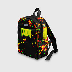 Детский рюкзак Doom огненный марс блики, цвет: 3D-принт — фото 2