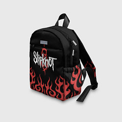 Детский рюкзак Slipknot в огне, цвет: 3D-принт — фото 2