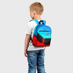 Детский рюкзак AUDI sport brend color, цвет: 3D-принт — фото 2