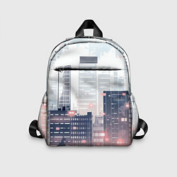 Детский рюкзак Безмятежный город, цвет: 3D-принт