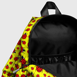 Детский рюкзак Божьи коровки цветные, цвет: 3D-принт — фото 2