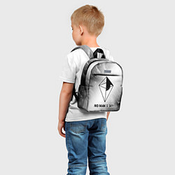 Детский рюкзак No Mans Sky glitch на светлом фоне, цвет: 3D-принт — фото 2