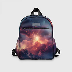 Детский рюкзак Космические облака, цвет: 3D-принт