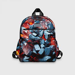 Детский рюкзак Янтарные камни асбтракция