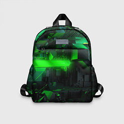 Детский рюкзак Симметрия зеленых теней