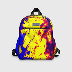 Детский рюкзак Half life toxic yellow fire, цвет: 3D-принт
